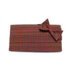 Tartan Plaid Cummerbund and Bow Tie Set